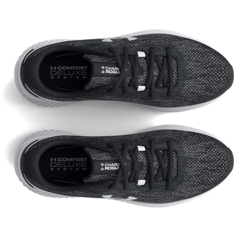 ZAPATILLA UNDER ARMOUR CHARGED ROGUE 3 KNIT 3026140-001 HOMBRE - 4