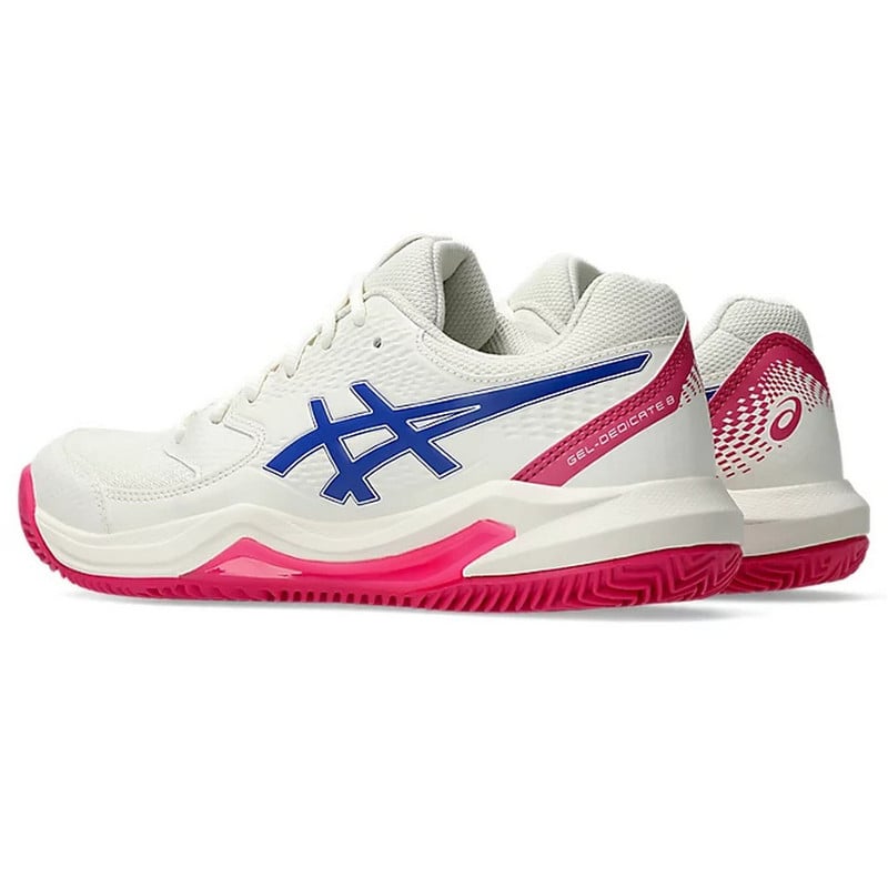 ZAPATILLAS ASICS GEL-DEDICATE 8 CLAY 1042A255-105 MUJER - 4