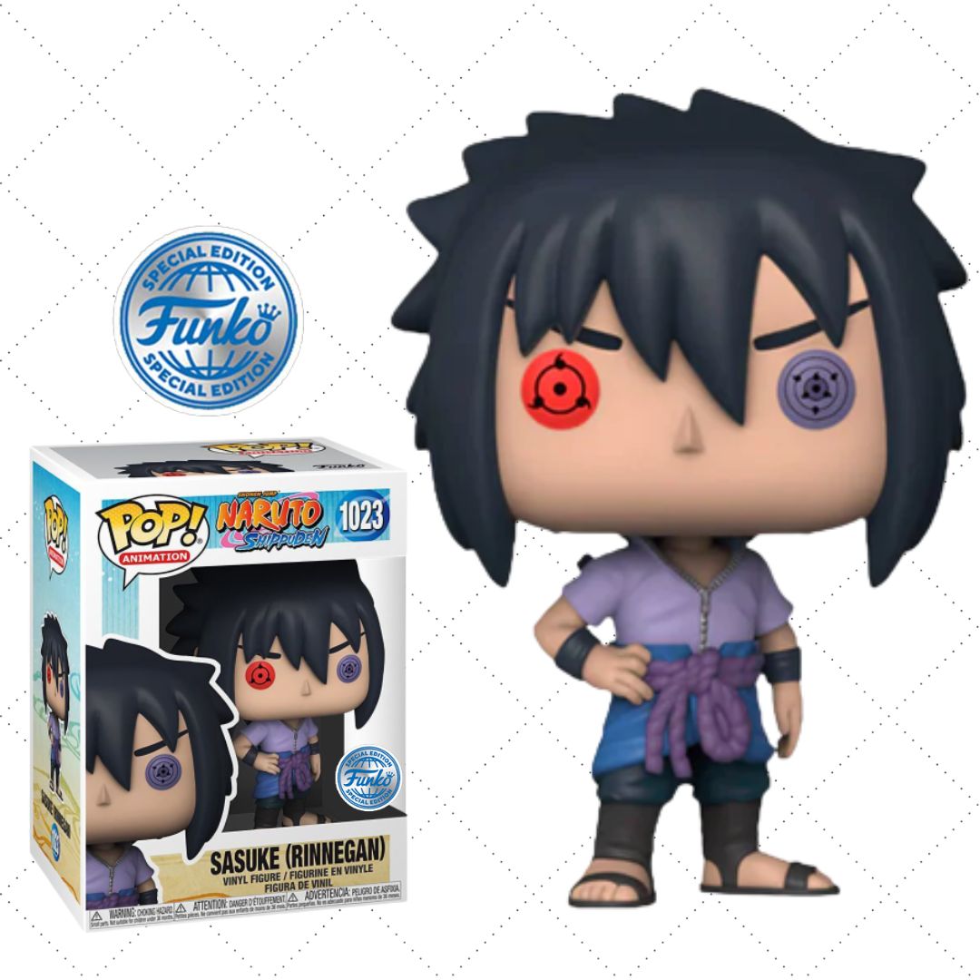 Funko Pop! Sasuke Uchiha: Naruto Shippuden Edição Especial Special Edition #1023 - Funko