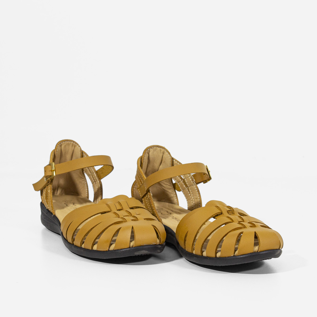 SANDALIAS MUJER MARIBU CUERO NATURAL 657 - 2