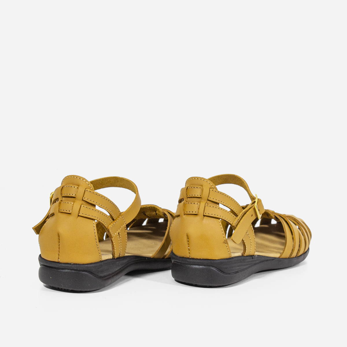 SANDALIAS MUJER MARIBU CUERO NATURAL 657 - 3
