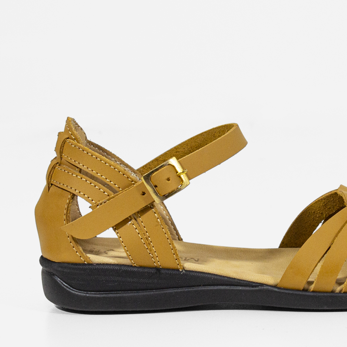 SANDALIAS MUJER MARIBU CUERO NATURAL 657 - 4