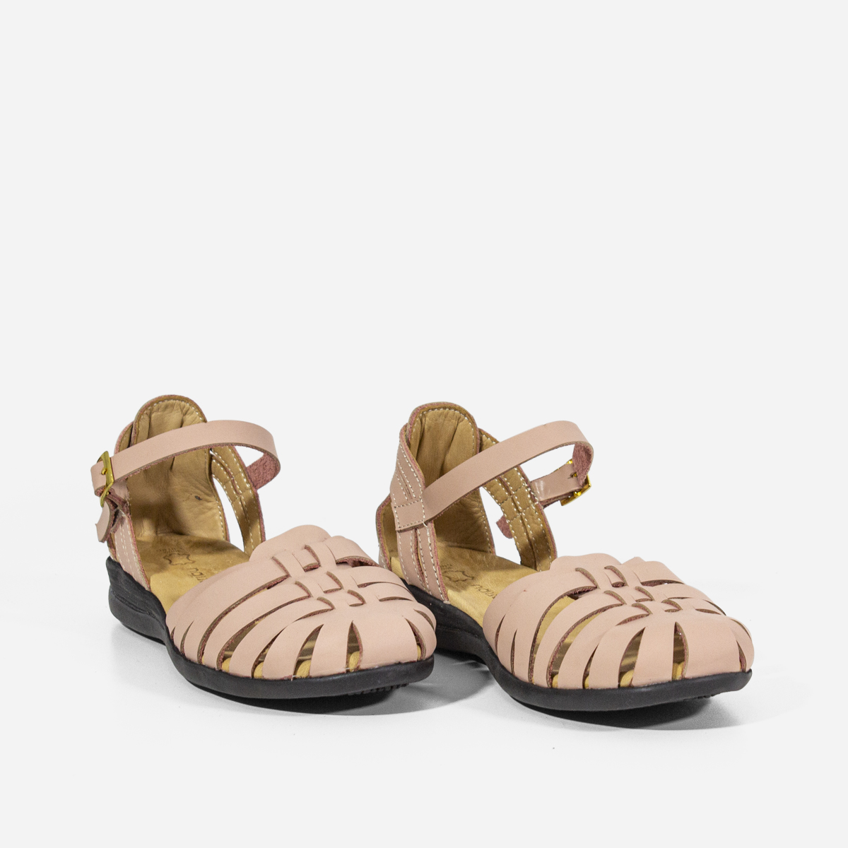 SANDALIAS MUJER MARIBU CUERO NUDE 657 - 2