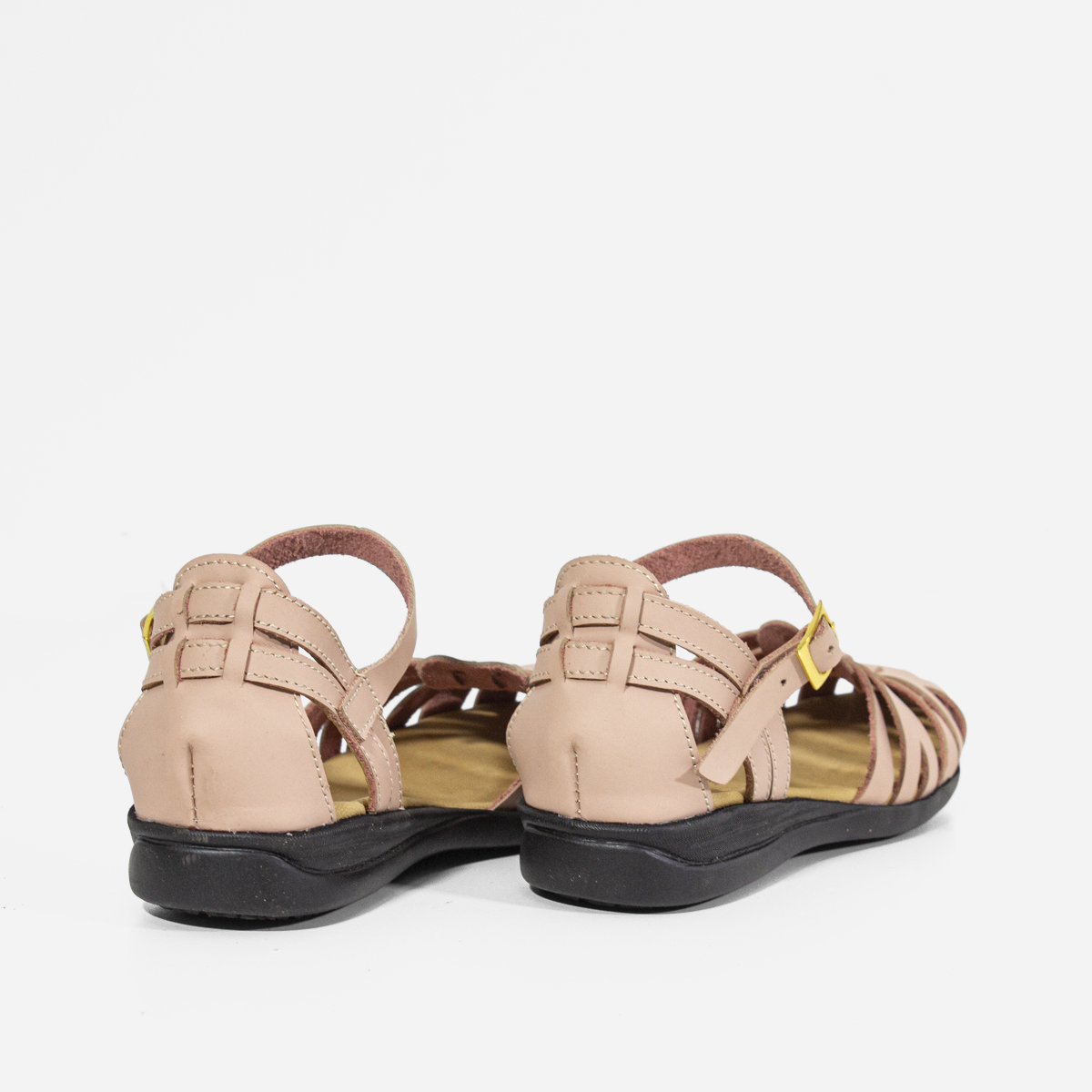 SANDALIAS MUJER MARIBU CUERO NUDE 657 - 3