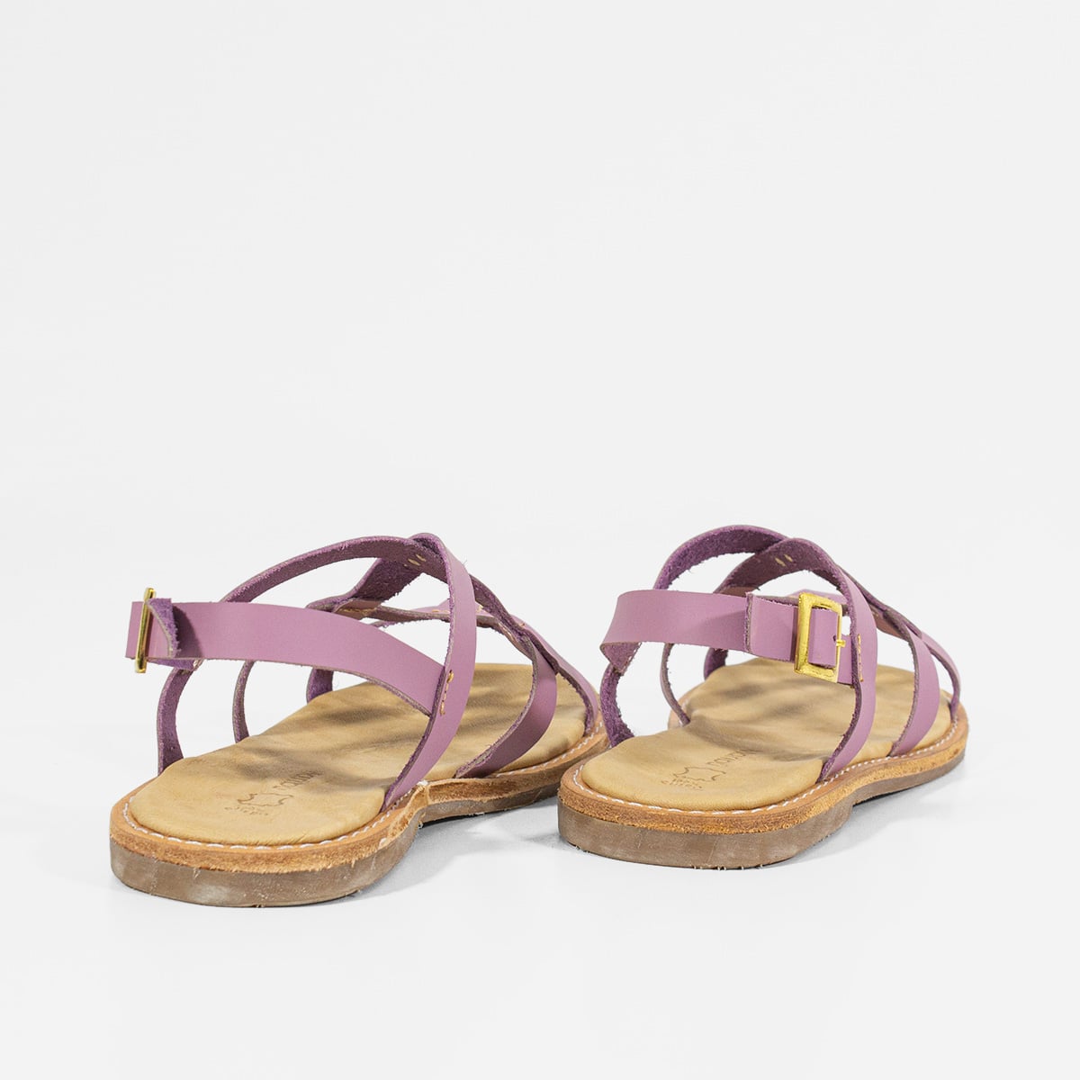 SANDALIAS MUJER MARIBU CUERO LILA 738 - 3