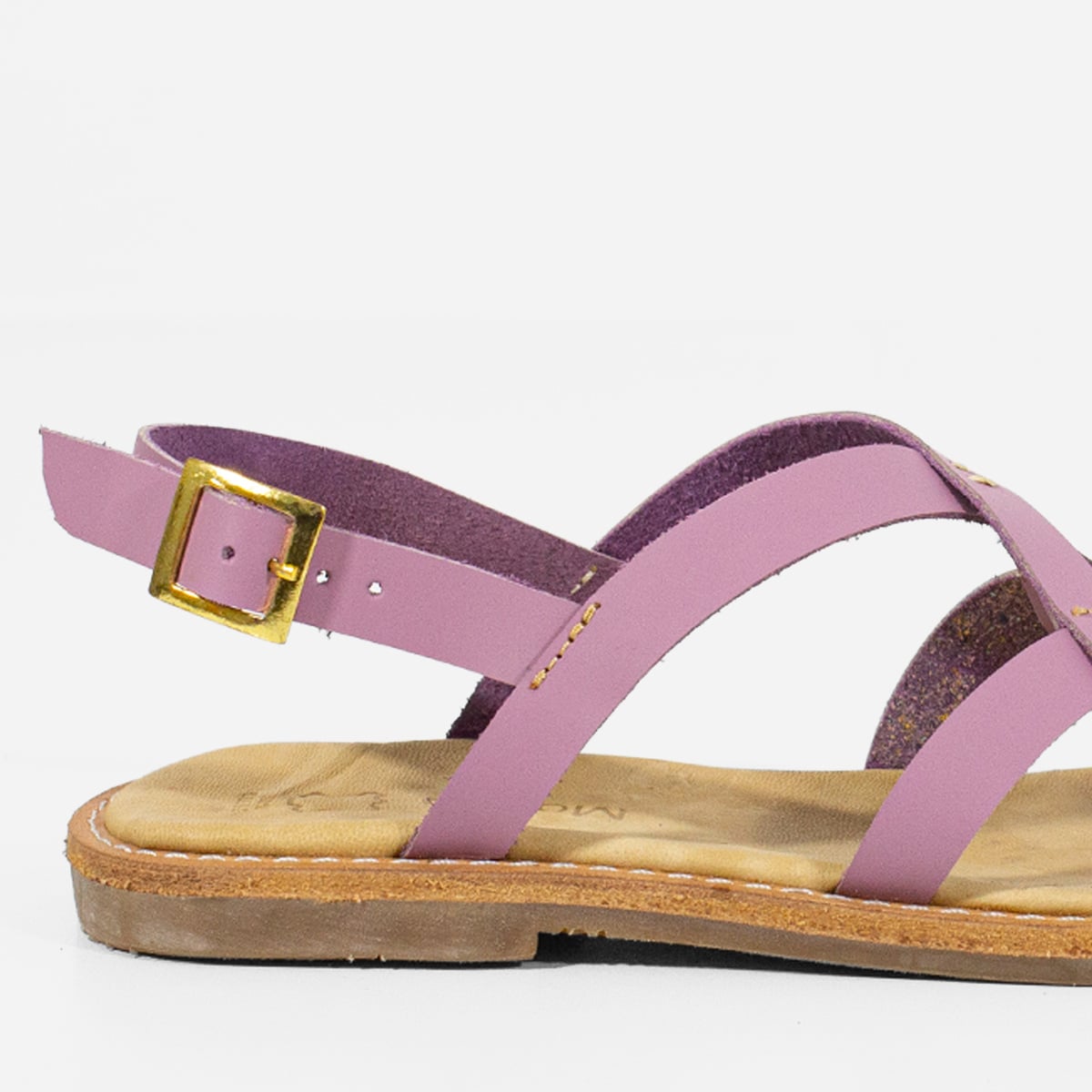 SANDALIAS MUJER MARIBU CUERO LILA 738 - 4