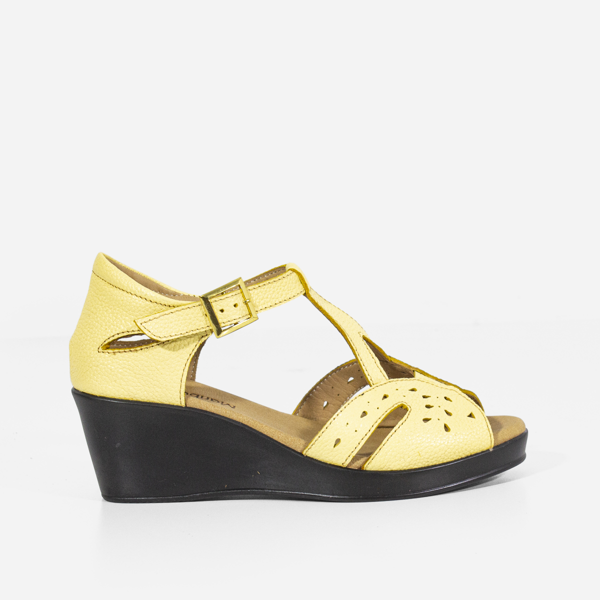SANDALIAS MUJER MARIBU CUERO NATURAL 750 - 1