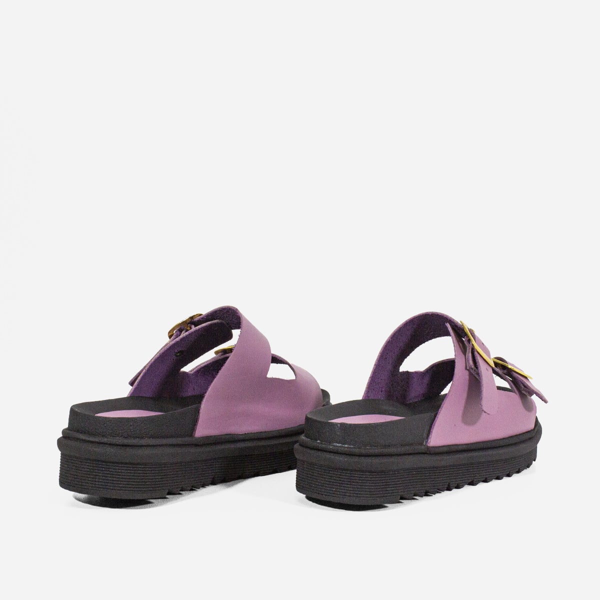 SANDALIAS MUJER MARIBU CUERO LILA 776P - 3