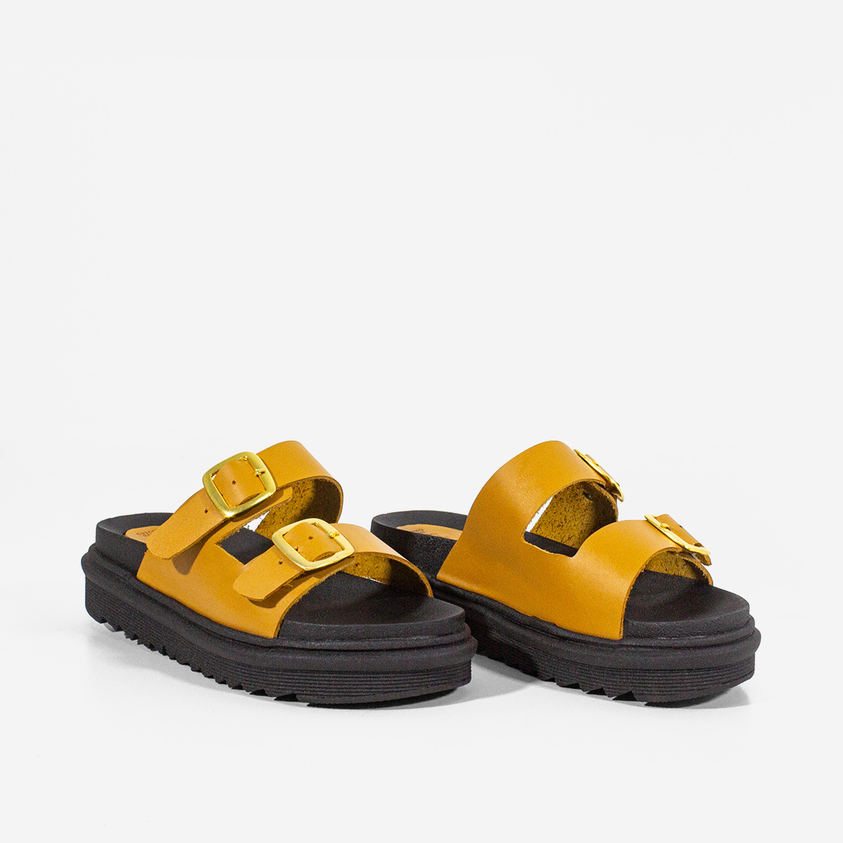 SANDALIAS MUJER MARIBU CUERO NATURAL 776P - 2