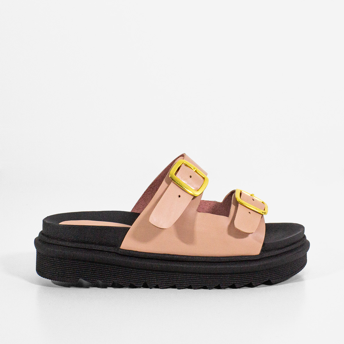 SANDALIAS MUJER MARIBU CUERO NUDE 776P - 1