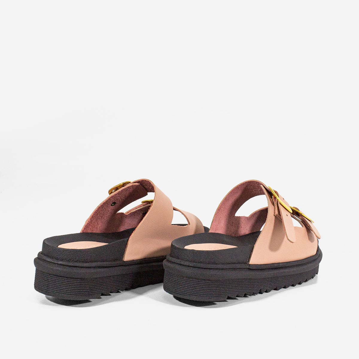 SANDALIAS MUJER MARIBU CUERO NUDE 776P - 3
