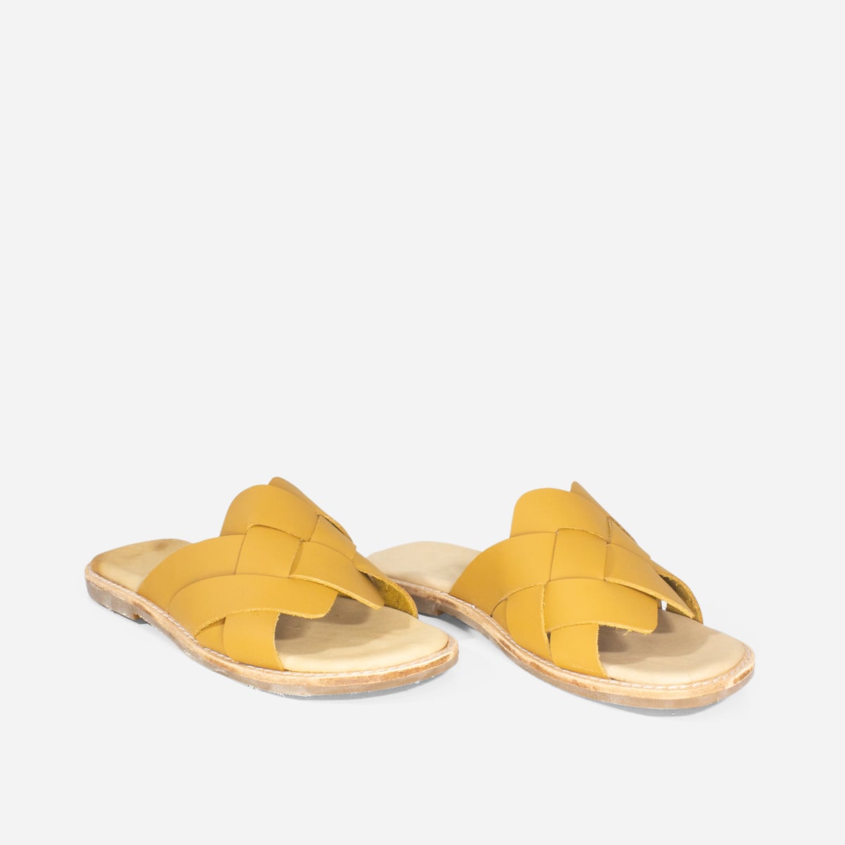 SANDALIAS MUJER MARIBU CUERO NATURAL 808 - 2