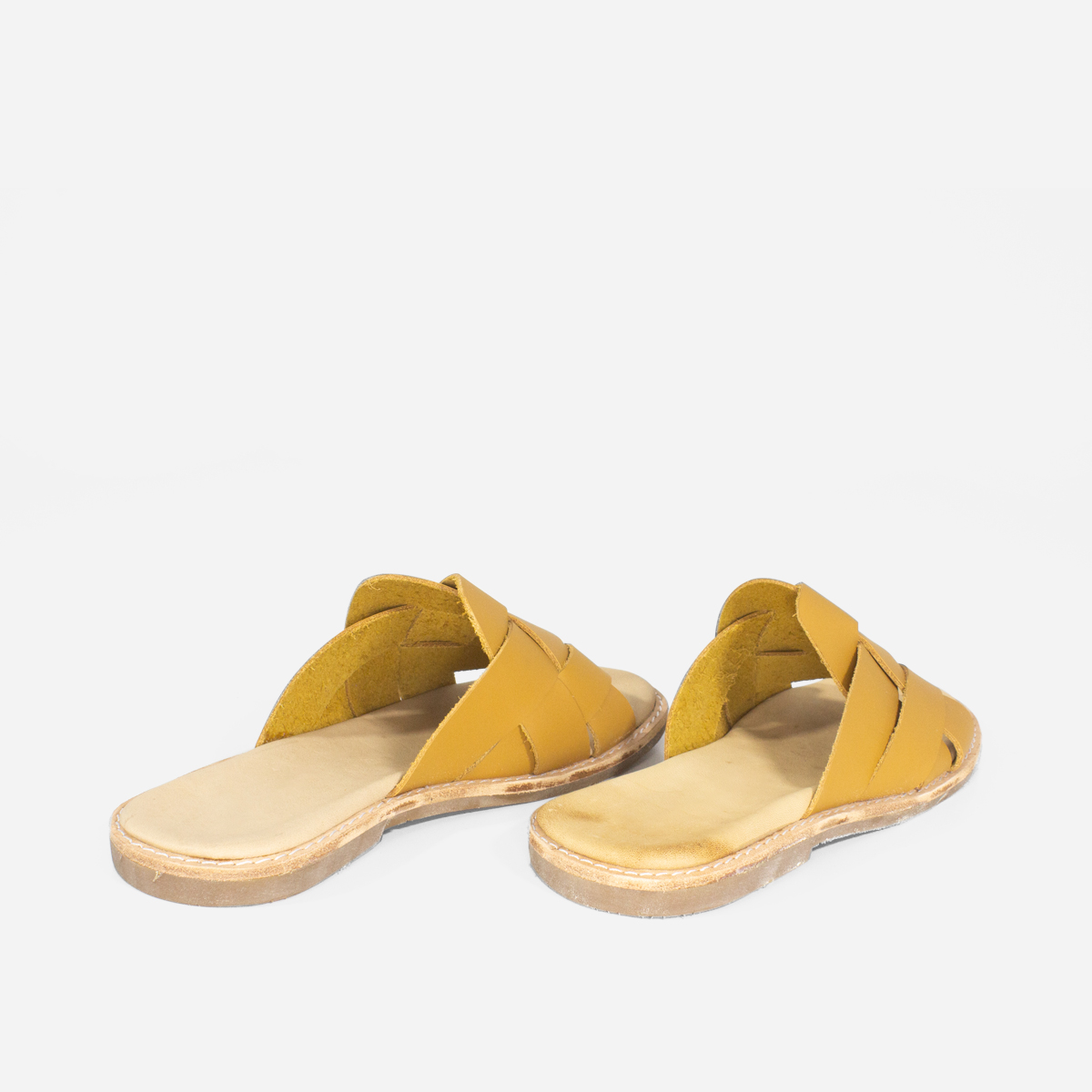 SANDALIAS MUJER MARIBU CUERO NATURAL 808 - 3