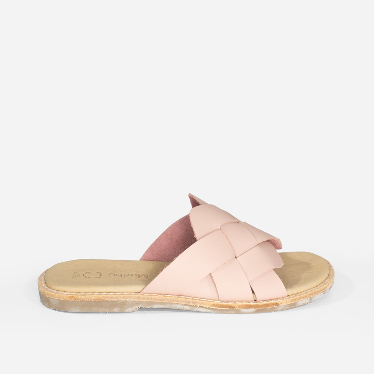 SANDALIAS MUJER MARIBU CUERO NUDE 808 - 1
