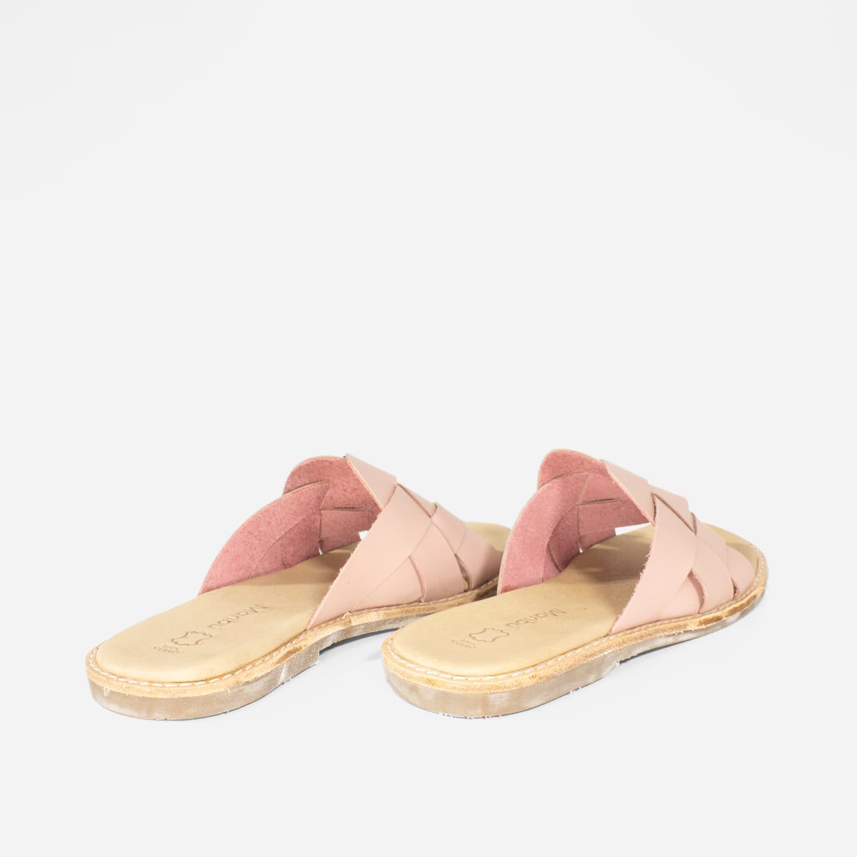 SANDALIAS MUJER MARIBU CUERO NUDE 808 - 3