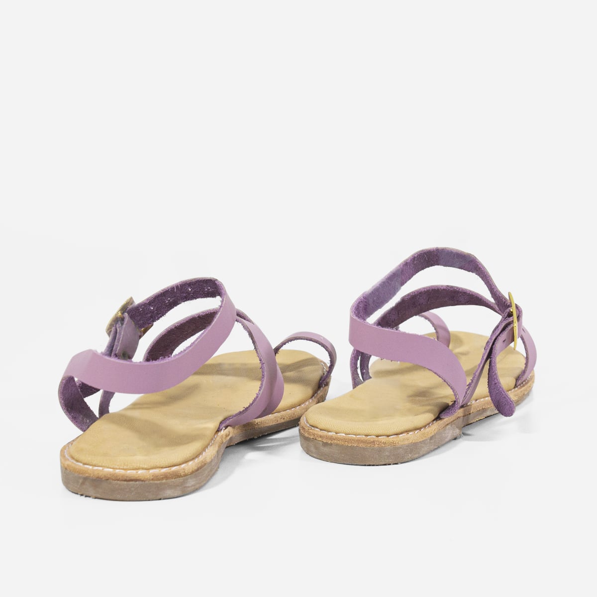 SANDALIAS MARIBU CUERO LILA 809 - 3