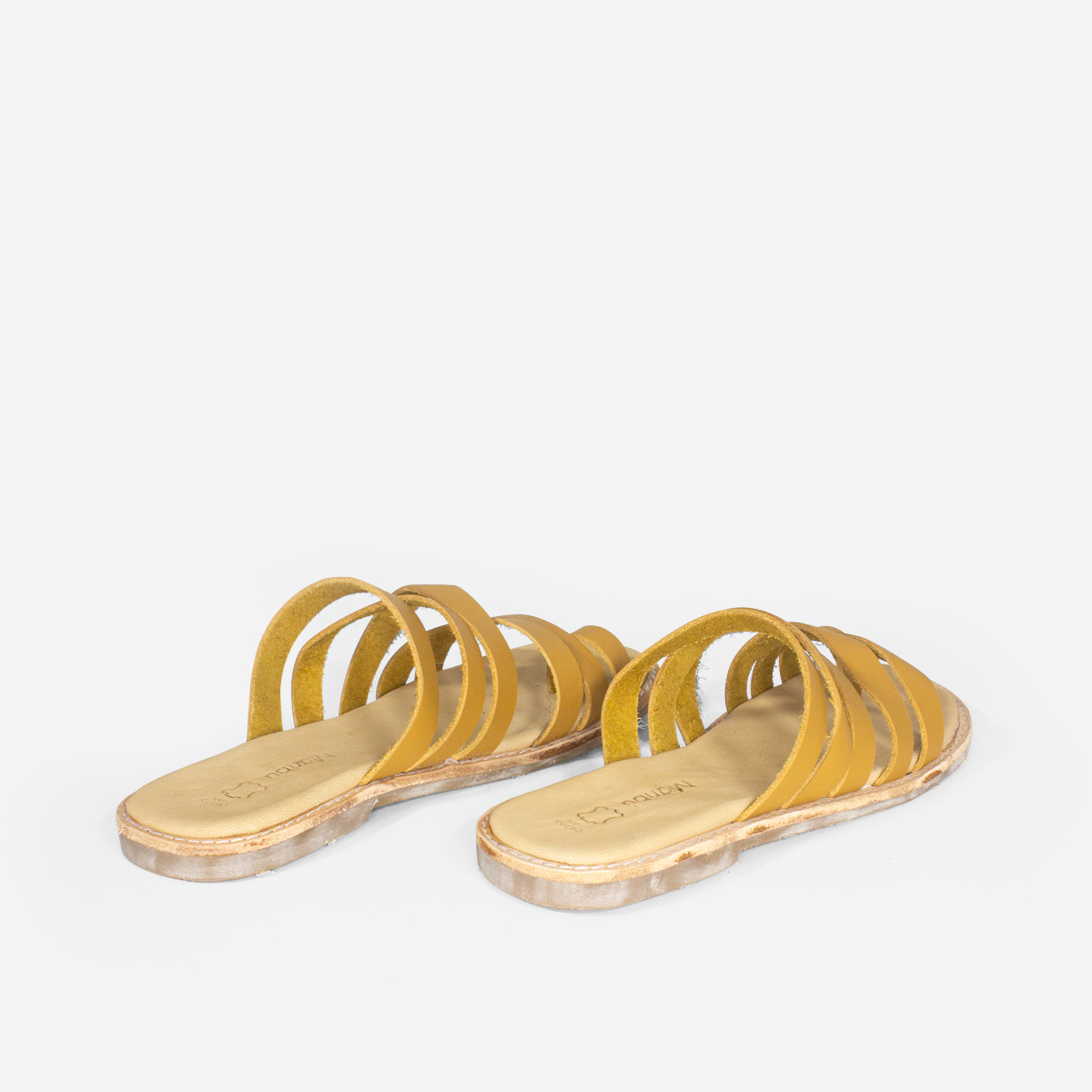 SANDALIAS MUJER MARIBU CUERO NATURAL 810 - 3