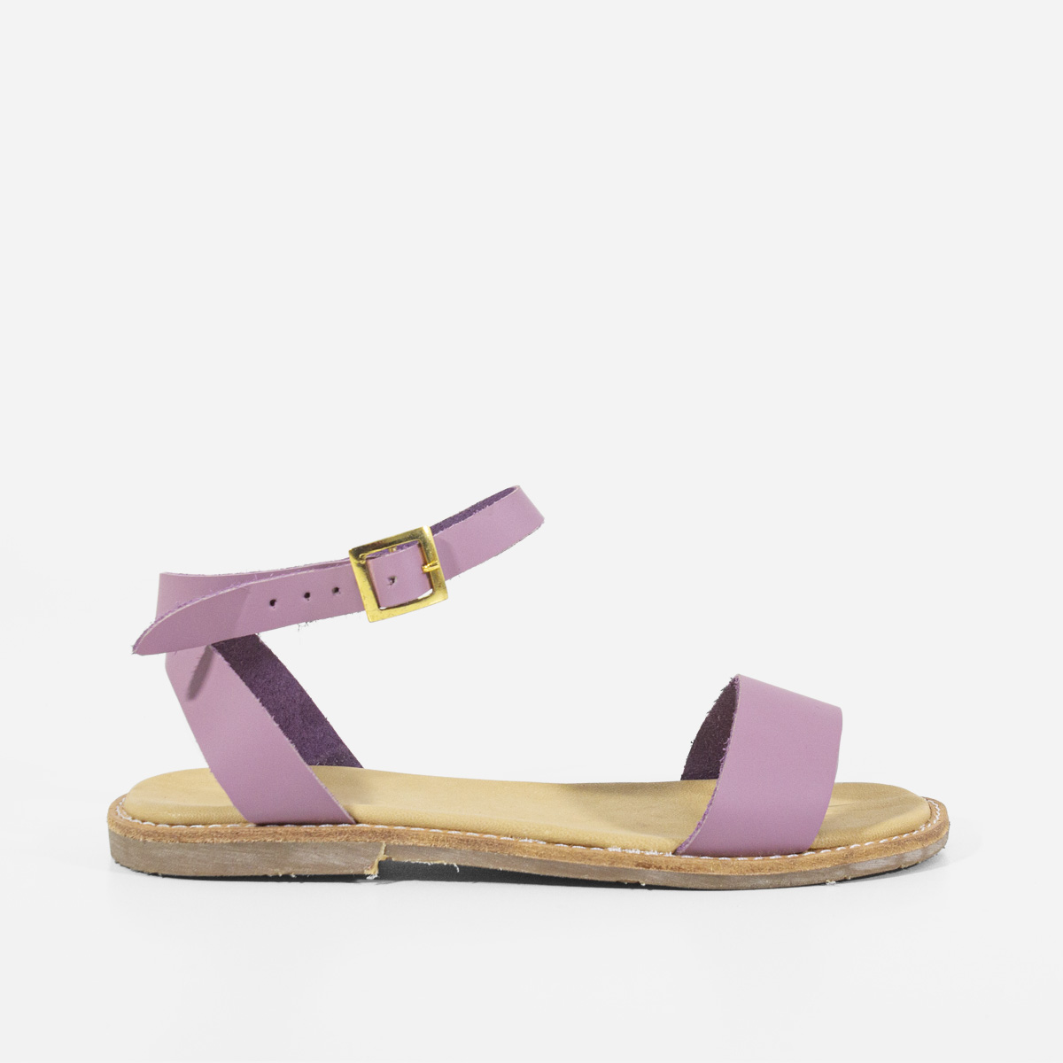SANDALIAS MUJER MARIBU CUERO LILA 811 - 1