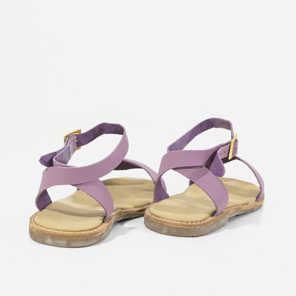 SANDALIAS MUJER MARIBU CUERO LILA 811 - 3