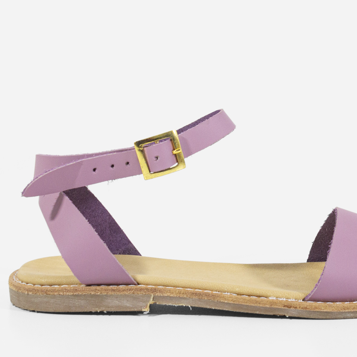SANDALIAS MUJER MARIBU CUERO LILA 811 - 4