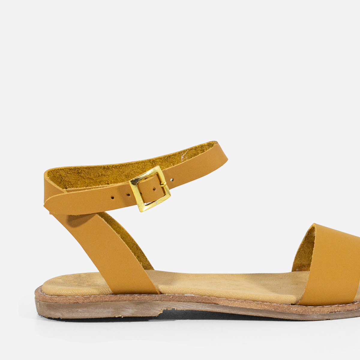 SANDALIAS MUJER MARIBU CUERO NATURAL 811 - 4