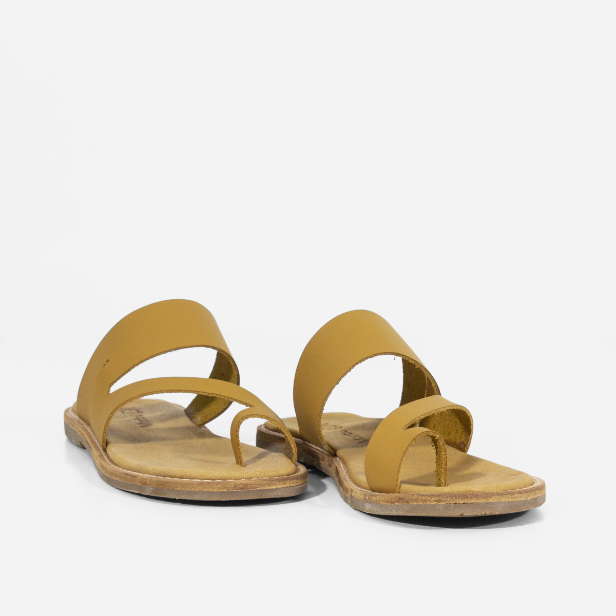 SANDALIAS MUJER MARIBU CUERO NATURAL 844 - 2
