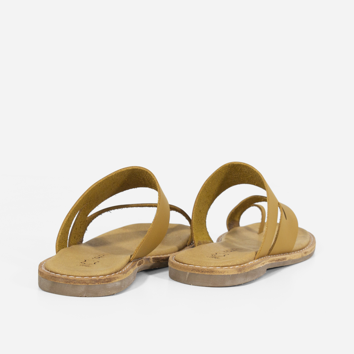 SANDALIAS MUJER MARIBU CUERO NATURAL 844 - 3