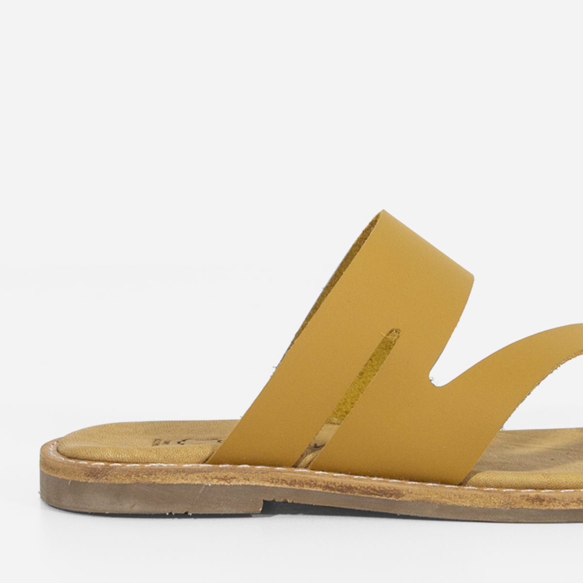SANDALIAS MUJER MARIBU CUERO NATURAL 844 - 4