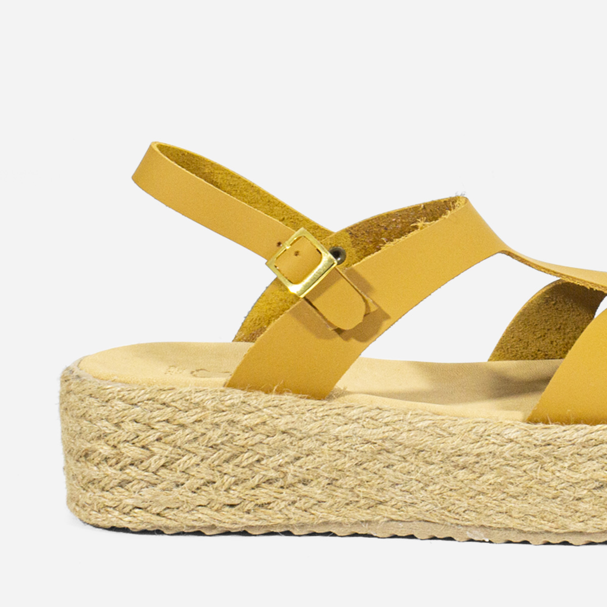 SANDALIAS MUJER MARIBU CUERO NATURAL 849 - 4