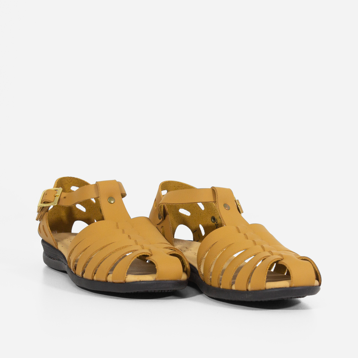 SANDALIAS MUJER MARIBU CUERO NATURAL 850 - 2
