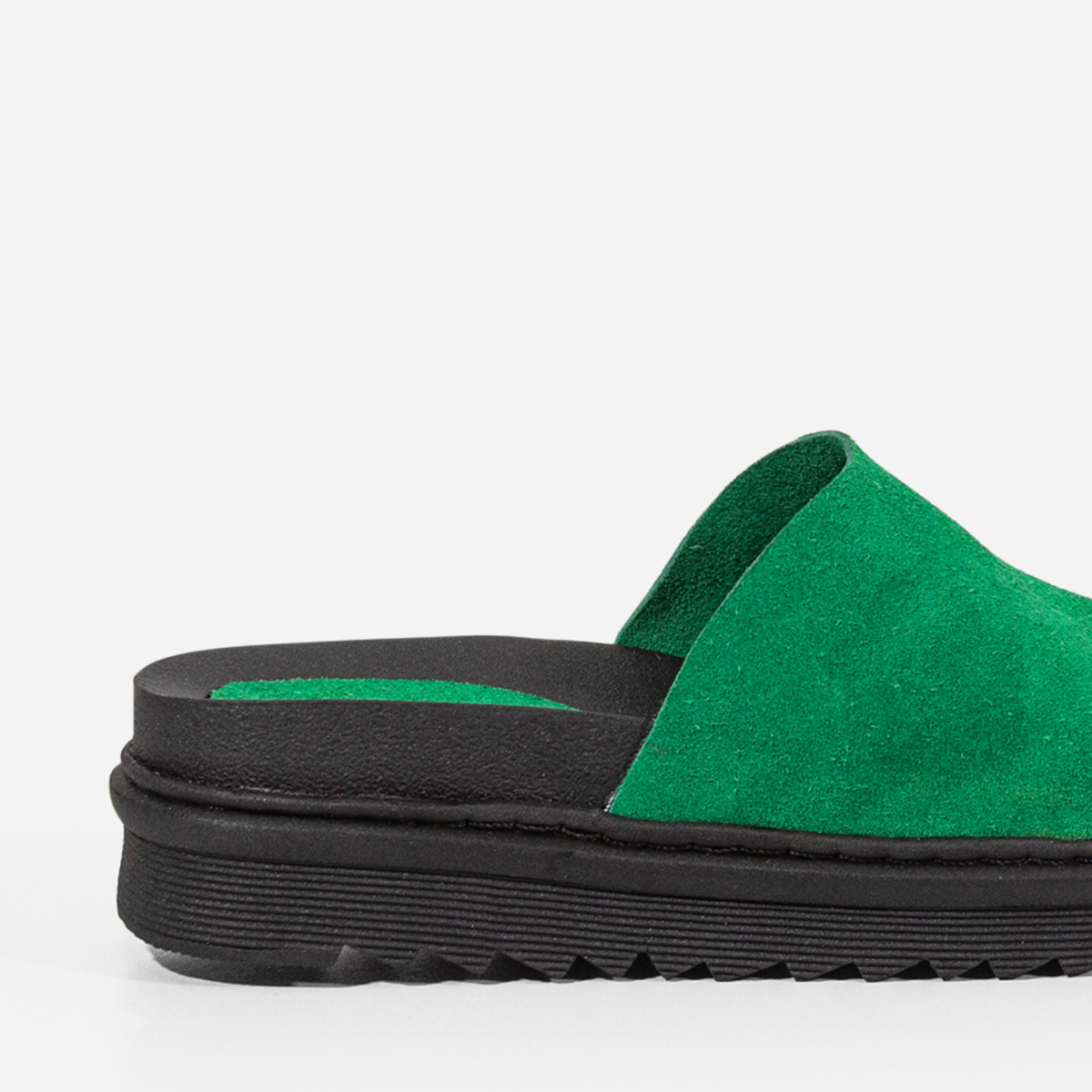 SANDALIAS MUJER MARIBU CUERO VERDE 851 - 4