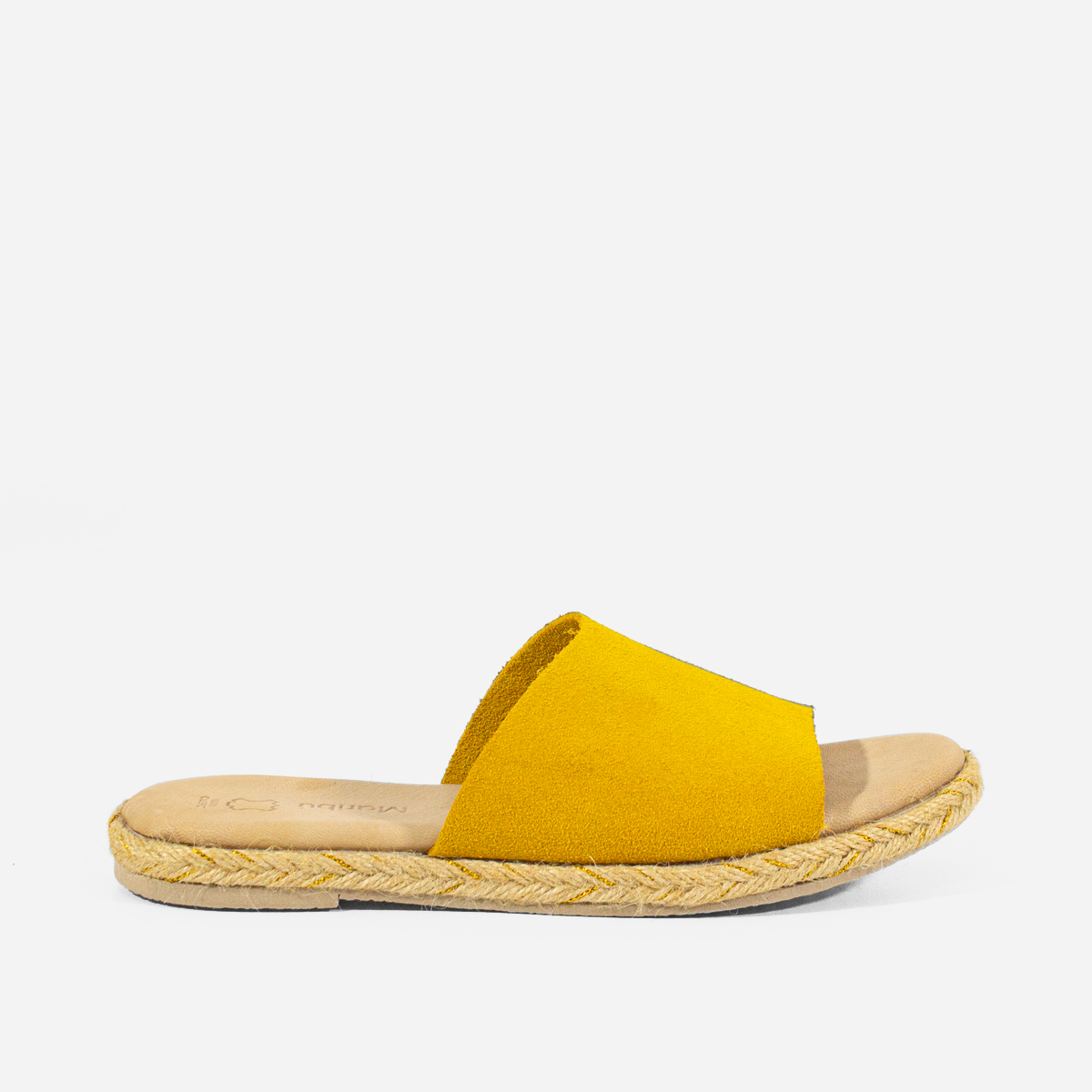 SANDALIAS MUJER MARIBU CUERO AMARILLO 861 - 1