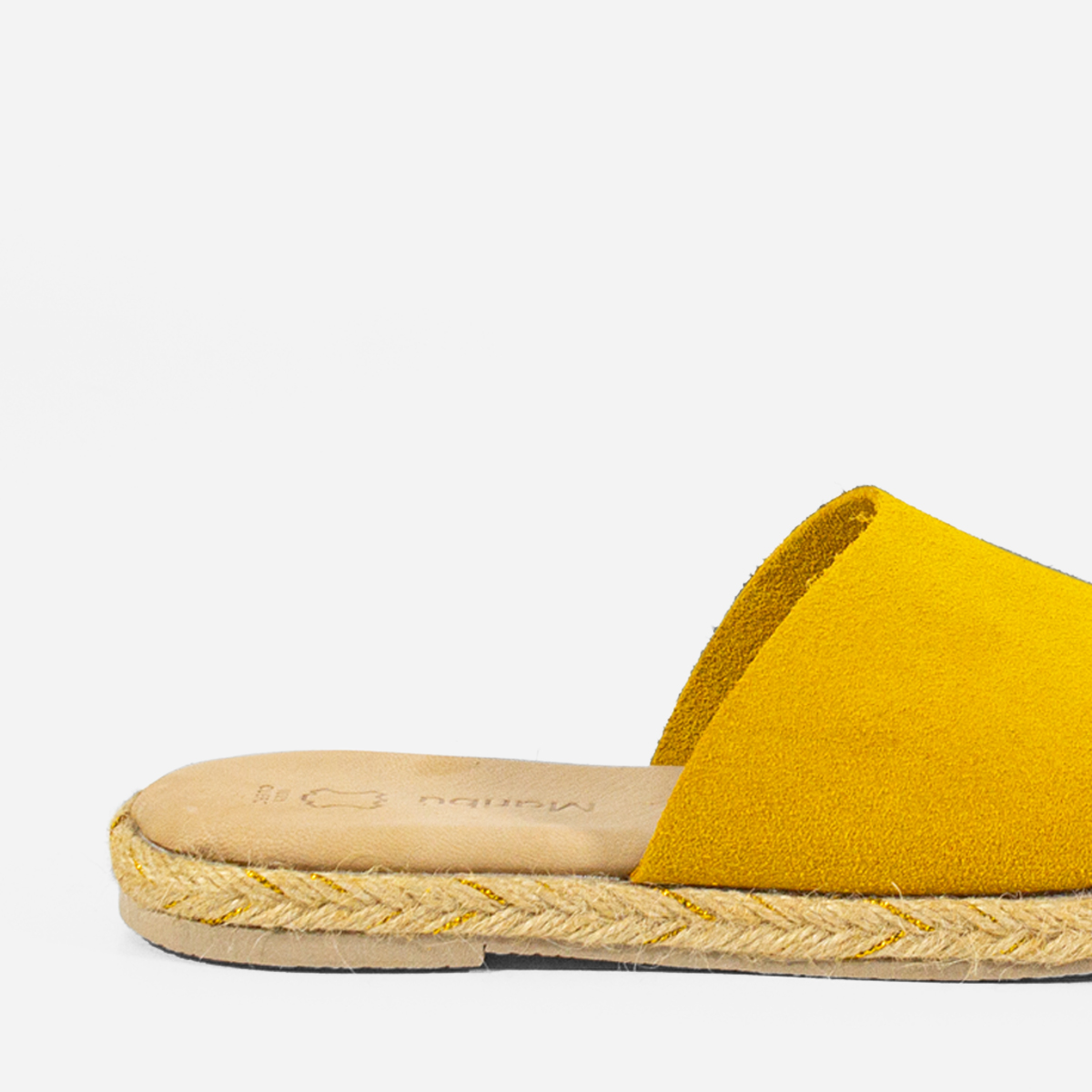 SANDALIAS MUJER MARIBU CUERO AMARILLO 861 - 4