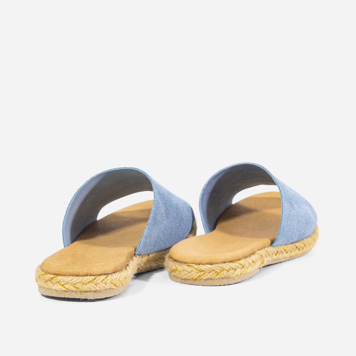SANDALIAS MUJER MARIBU CUERO CELESTE 861 - 3