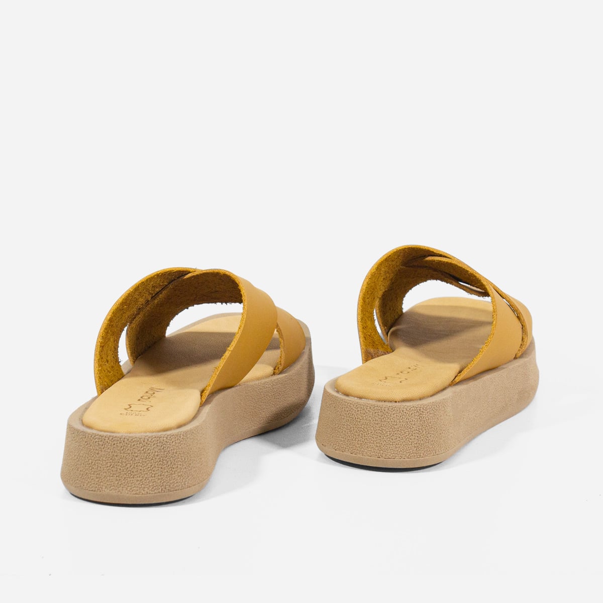 SANDALIAS MUJER MARIBU CUERO NATURAL 1004 - 3