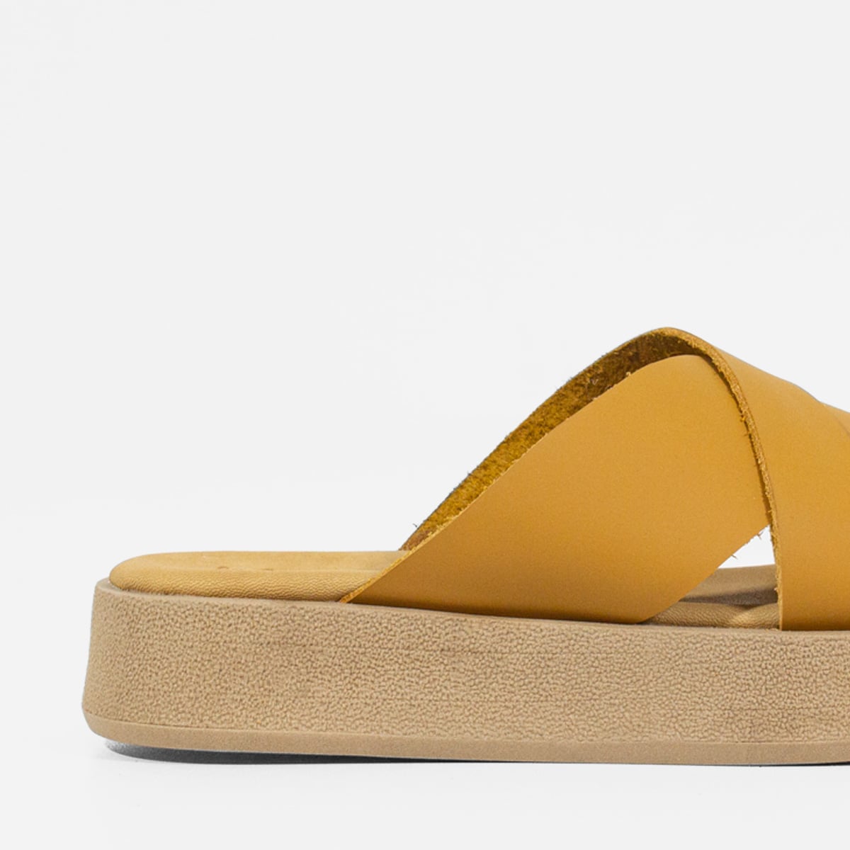 SANDALIAS MUJER MARIBU CUERO NATURAL 1004 - 4