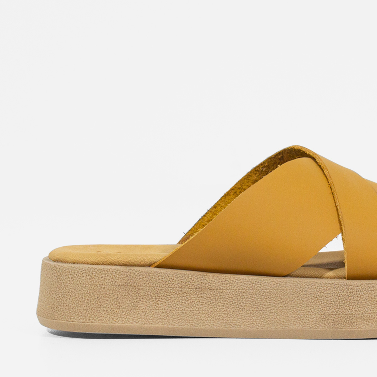 SANDALIAS MUJER MARIBU CUERO NATURAL 1004 - 4