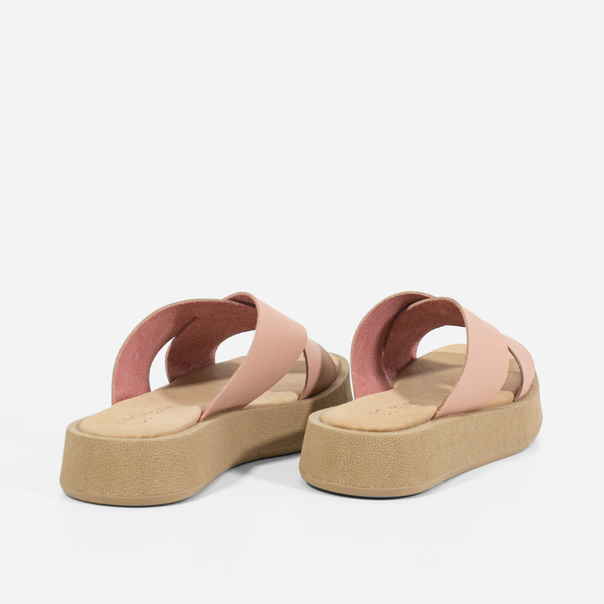 SANDALIAS MUJER MARIBU CUERO NUDE 1004 - 3