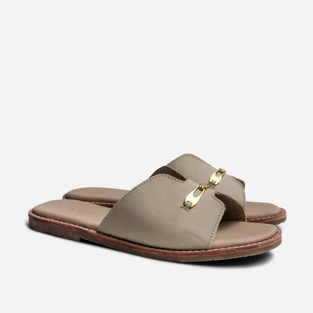 SANDALIAS MUJER MARIBU CUERO NUDE 1012 - 2