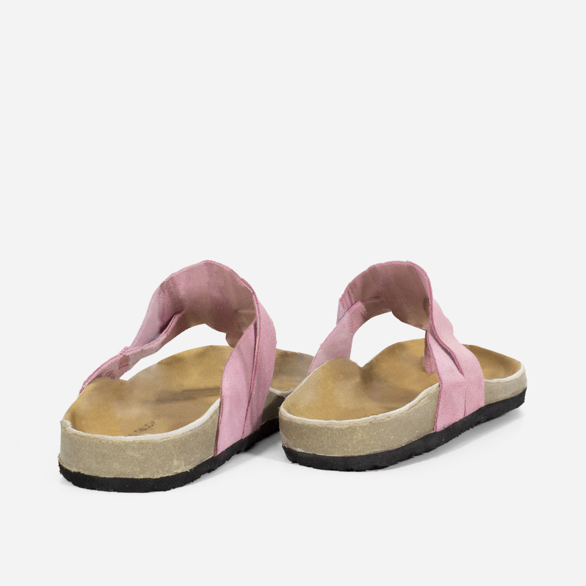 SANDALIAS MUJER MARIBU CUERO ROSADO 701 - 4
