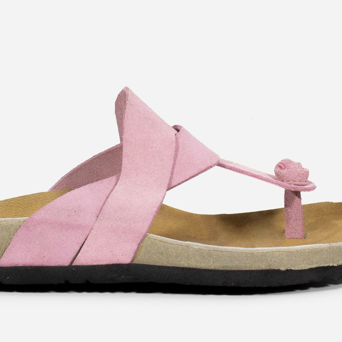 SANDALIAS MUJER MARIBU CUERO ROSADO 701 - 5