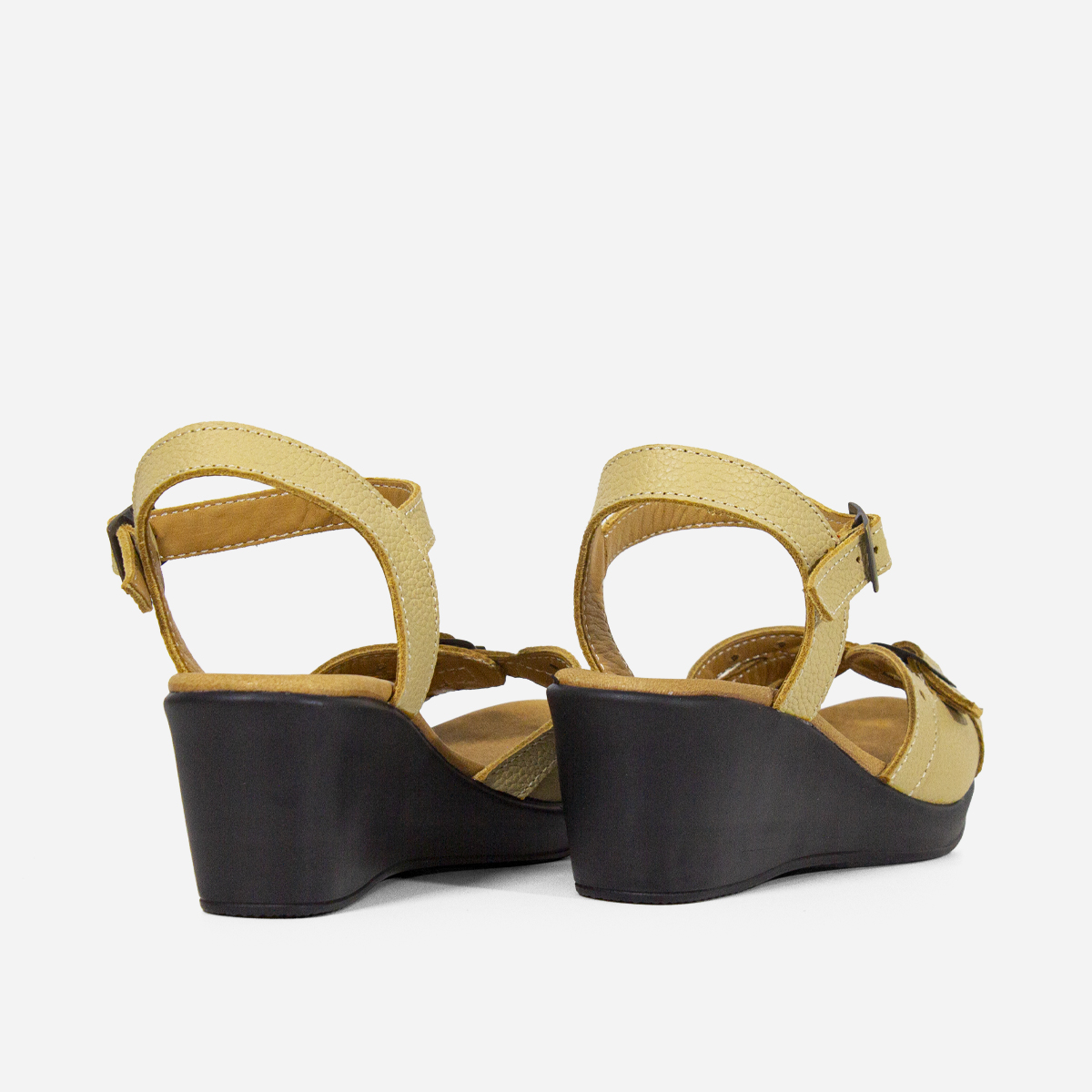 SANDALIAS MUJER MARIBU CUERO NATURAL 751 - 4