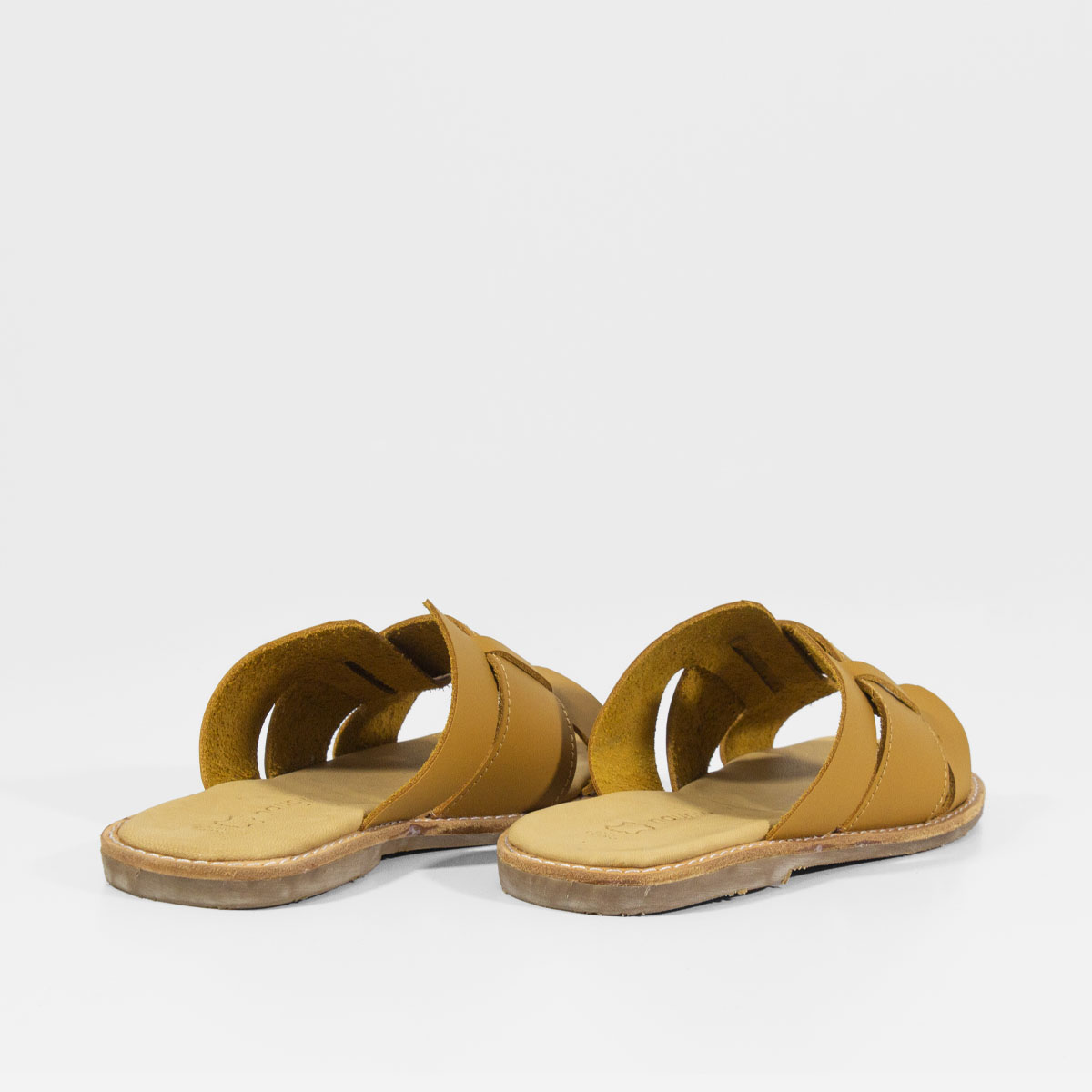 SANDALIAS MUJER MARIBU CUERO NATURAL 1005 - 4