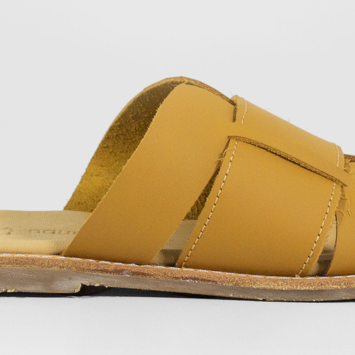 SANDALIAS MUJER MARIBU CUERO NATURAL 1005 - 5