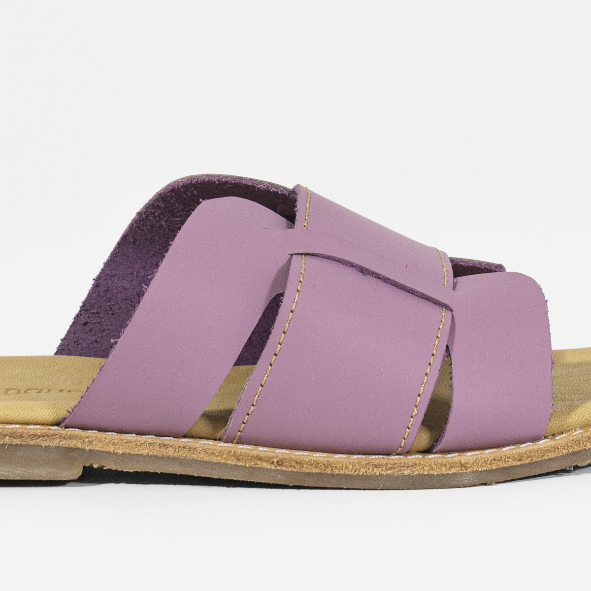 SANDALIAS MUJER MARIBU CUERO LILA 1005 - 5