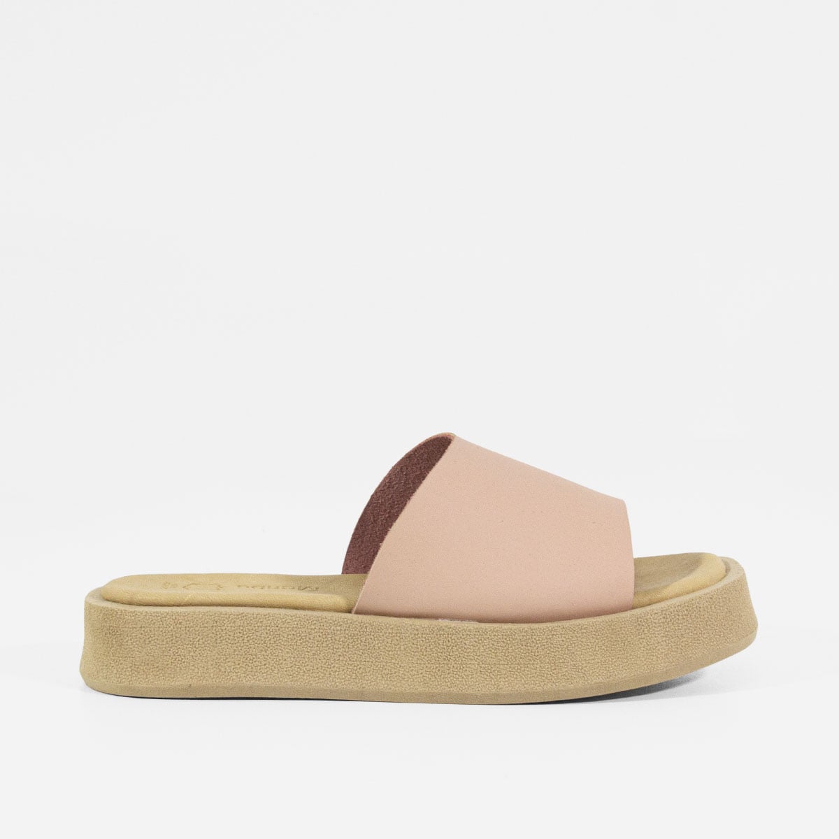 SANDALIAS MUJER MARIBU CUERO NUDE 1006 - 1