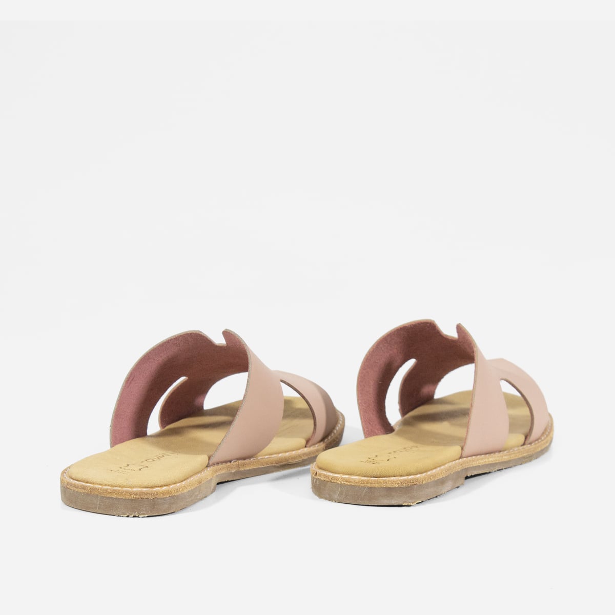 SANDALIAS MUJER MARIBU CUERO NUDE 1008 - 4