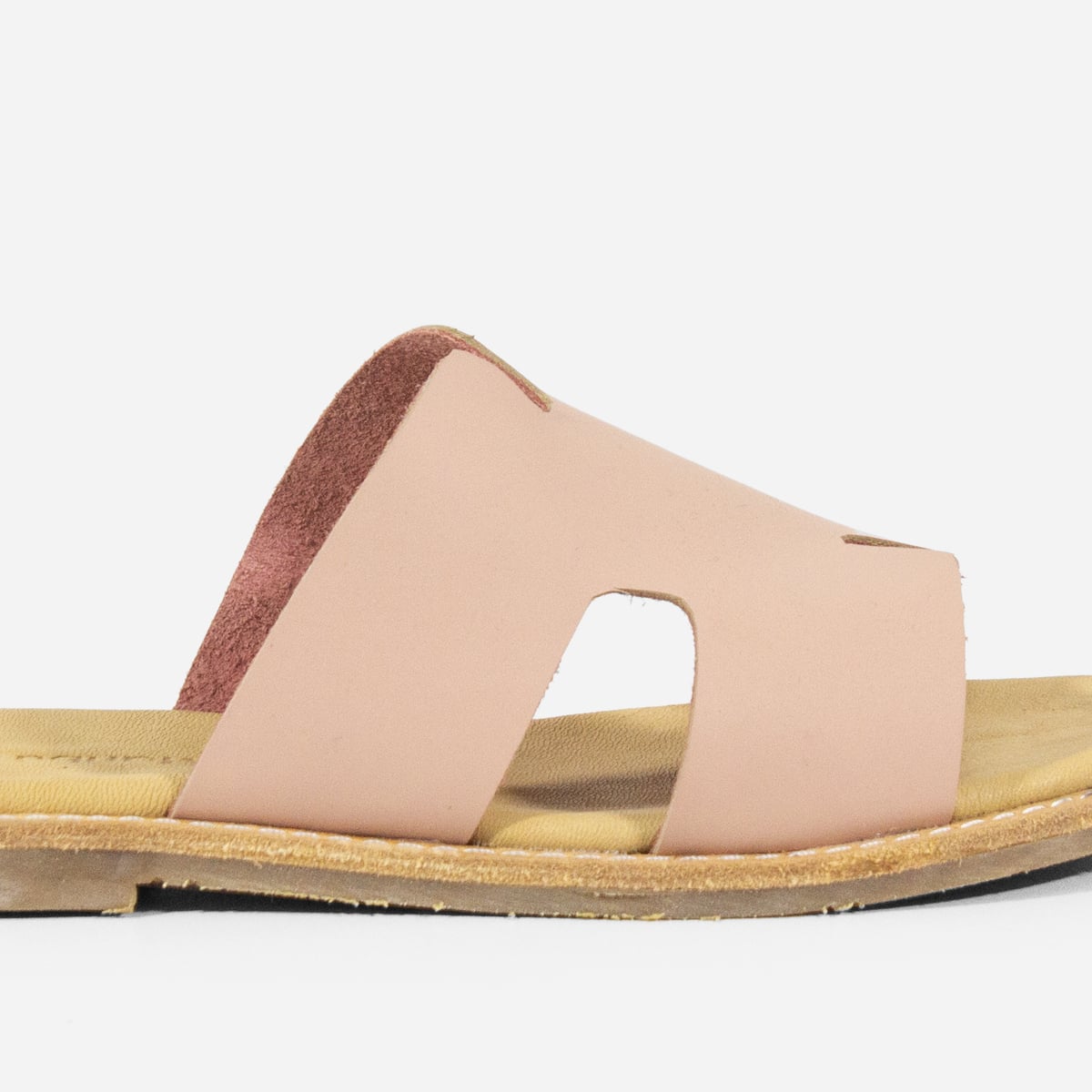 SANDALIAS MUJER MARIBU CUERO NUDE 1008 - 5