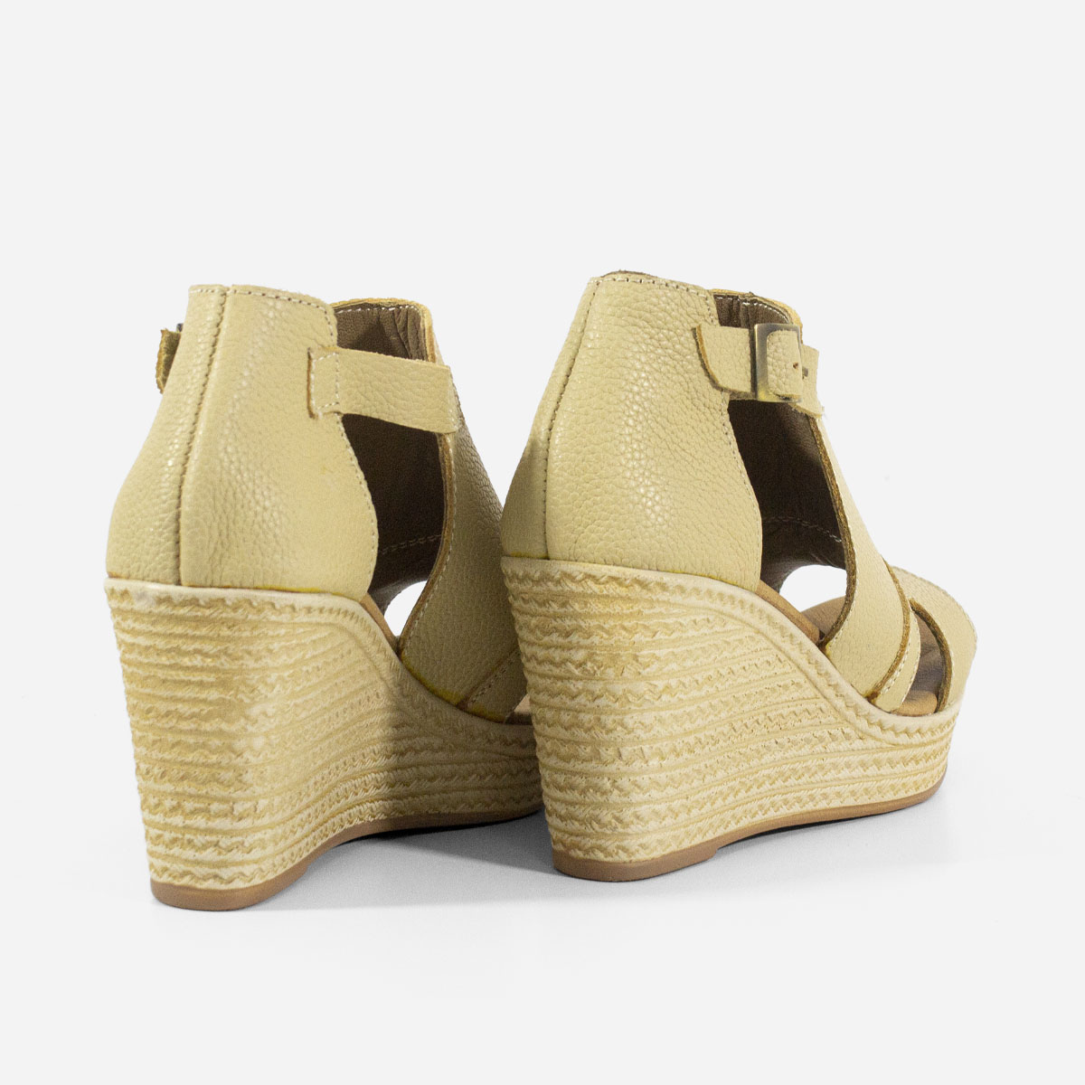 SANDALIAS MUJER MARIBU CUERO NATURAL 431 - 4