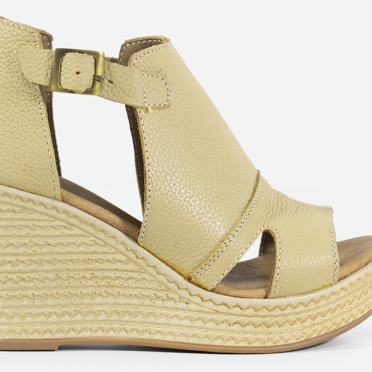 SANDALIAS MUJER MARIBU CUERO NATURAL 431 - 5